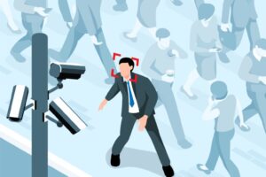 Crowd Camera Surveillance Composition